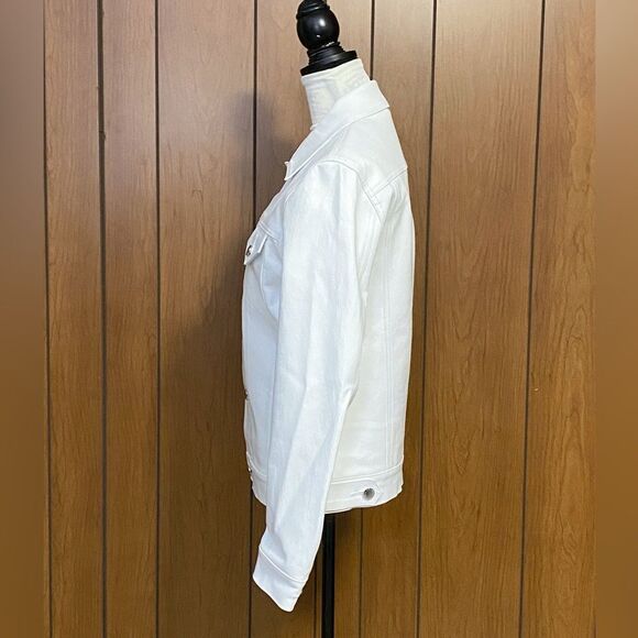 Monfrère Dean Leather Trucker Jacket size S - Picture 10 of 16